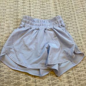 Light purple lululemon shorts